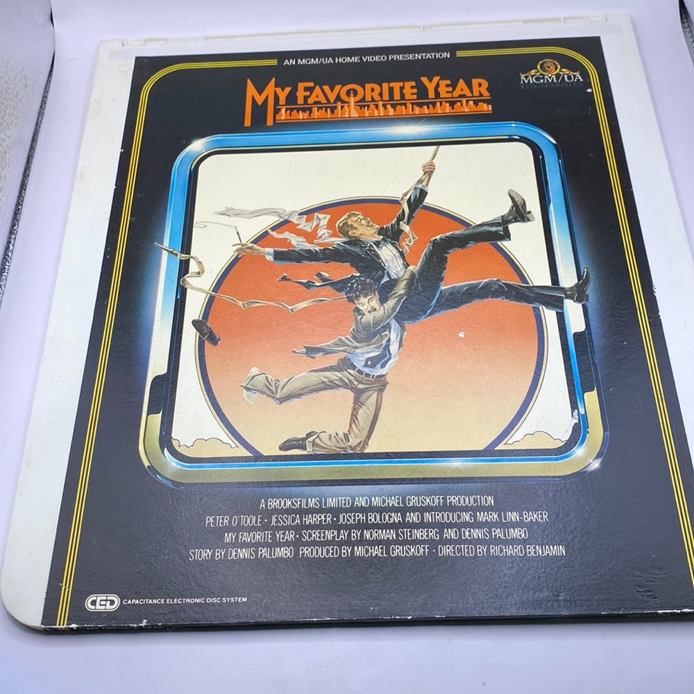 My Favorite Year, An MGM/UA Home Video Presentation.  Video Disc